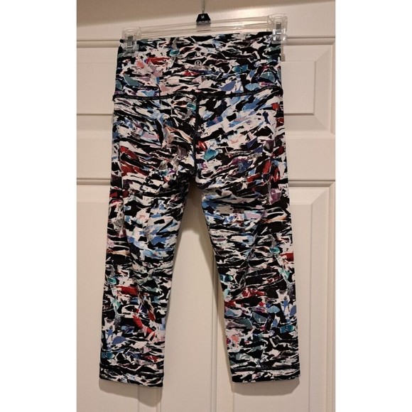 Lululemon Wunder Under High Rise Tight Luxtreme Culture Clash Size 4 - Picture 2 of 6
